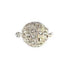 AussieSuperStore Jewellery Making Supplies Bright Silver JF Clasp Magnetic Diamante Round (in 2 colors) JF Clasp Magnetic Diamante Round | Jewellery Making Findings 9323823123772 JF820
